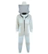 Beekeeper coverall AirFree, round hood white - BeeFun®