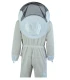 Beekeeper coverall AirFree, round hood white - BeeFun®