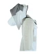 Beekeeper coverall AirFree, round hood white - BeeFun®