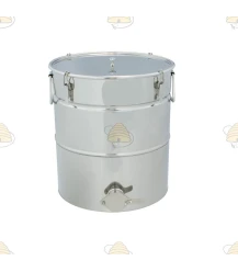 Conical drain barrel stainless steel 50 liters (70 kg)