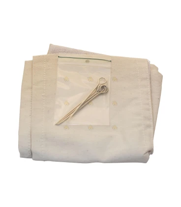 Korfdoek met krammen