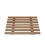 Bouwrooster van hout 39,5 x 39,5 cm