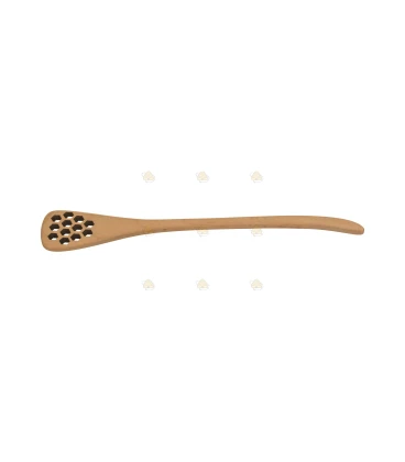 Honey spoon wood (comb pattern)