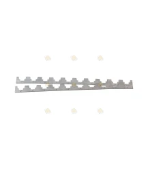 Distance bar Simplex 10-window 38,4 cm aluminum 2 mm thick (each)