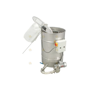 Honey drum with pump