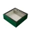 Green lacquered polystyrene feeder for spaarkast