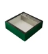 Feeder for the saving cabinet green lacquered polystyrene