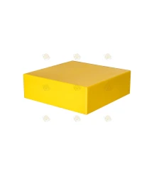 Roof savings cabinet yellow lacquered polystyrene