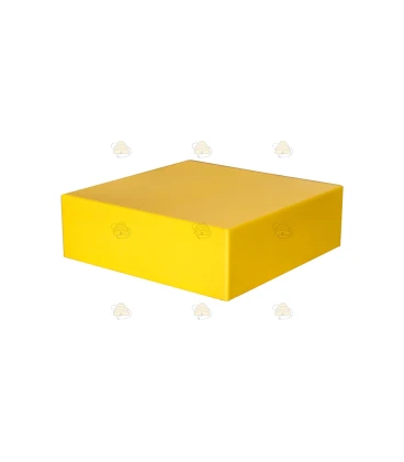 Roof savings cabinet yellow lacquered polystyrene