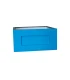 Hatchery savings box blue lacquered polystyrene (without additional fly openings)