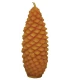 Pine cone candle