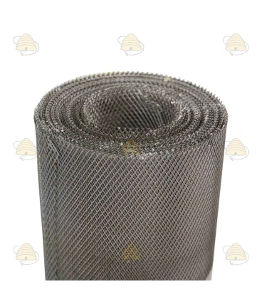 Stainless steel pulled varroa bottom mesh 1 x 20 m