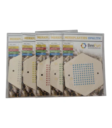 Merkplaatjes opalith (BeeFun)