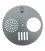 Disco de piquera galvanizado 12,5 cm