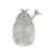 Large glass honey jar