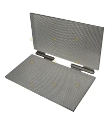Vokspladepresse aluminium 4,9 mm