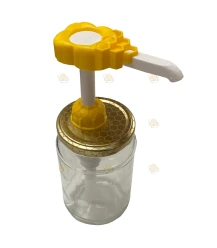 Honey dispenser pump for honey jar (63 mm)