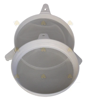 Honey strainer, spherical, made of plastic