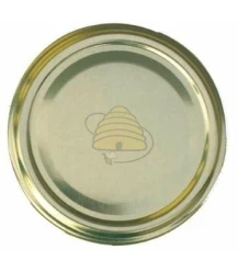 Lid gold, 43 mm TO, 46 pieces