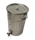 Drain barrel stainless steel for 50 kg of honey