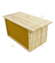 Simplex broedkamer ramen gemonteerd 218 mm grenen horizontaal (per 10 st.)