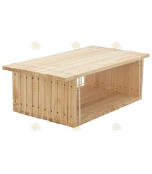 Simplex honey chamber windows mounted 140 mm pine horizontal (per 10 pcs)