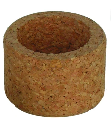 Kurk mantel voor aluminium Dathepijp