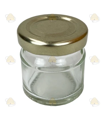 Round jar 41ml / 50gr, with lid