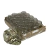 278ml / 350gr met deksel, hexagonaal, zeshoekig