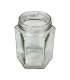 Hexagonal jar 278ml / 350g, without lid