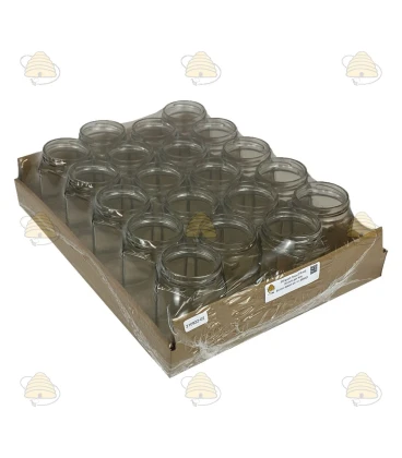 278 ml / 350 gr zonder deksel, hexagonaal, zeshoekig