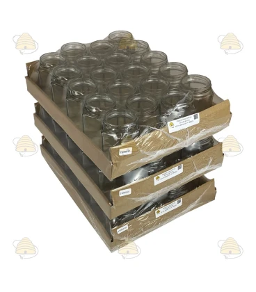 278 ml / 350 gr zonder deksel, hexagonaal, zeshoekig