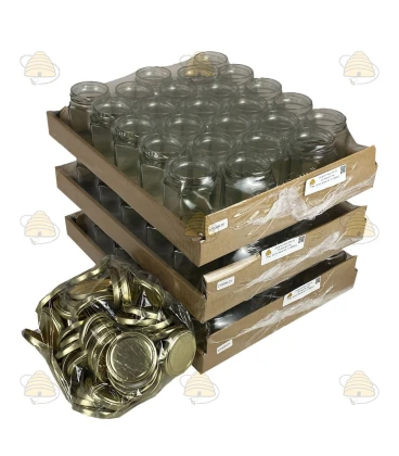 196ml / 250 gr met deksel, hexagonaal, zeshoekig