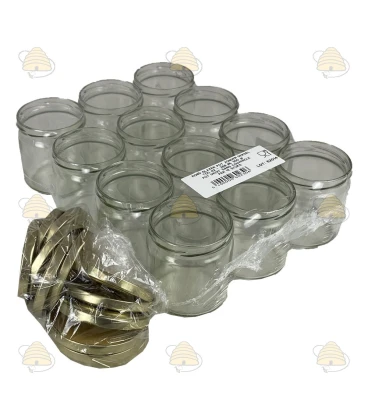 Ronde pot 388ml / 500g, met deksel