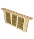 simplex brood box (brood chamber) dummy board / follower board brood box (brood chamber) 100% natural 218 mm (per piece)