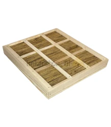 Savings cabinet Insulation deck board 100% natural 47.1 x 42.2 cm