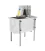 Verticale ontzegelmachine mini met onderstel (Deluxe)