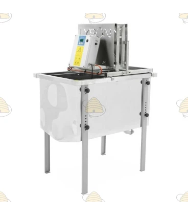 Verticale ontzegelmachine mini met onderstel (Deluxe)