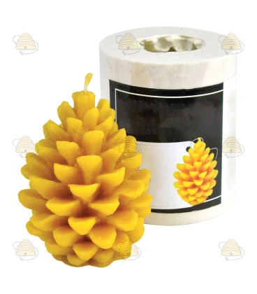 Dennenappel gietvorm rond