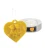 Heart with teddy bears hanging ornament, silicone candle mold