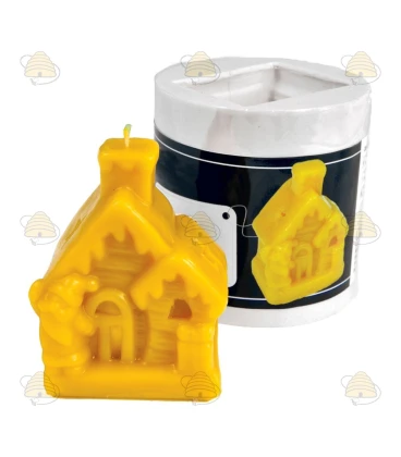 Gietvorm kersthuisje met kerstman