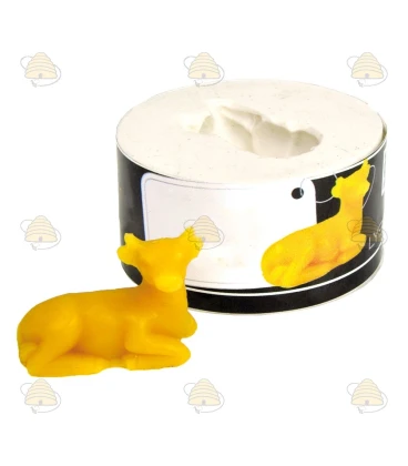 Koe liggend gietvorm van 3 cm hoog