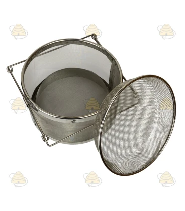 Honey strainer inverted spherical stainless steel