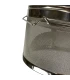 Honey strainer inverted spherical stainless steel