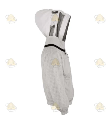 Beekeeper jacket AirFree, English hood white - BeeFun®