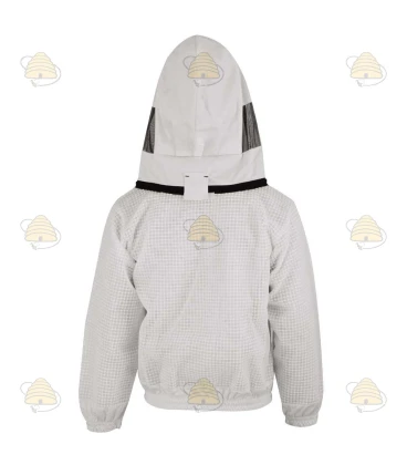 Beekeeper jacket AirFree, English hood white - BeeFun®