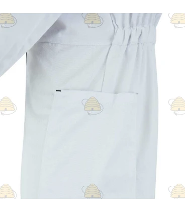 Beekeeper boarding coverall Premium, English hood white - BeeFun® (finished is finished)