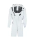 Beekeeper boarding coverall Premium, English hood white - BeeFun® (finished is finished)