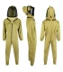 Beekeeper coverall Premium, English hood khaki - BeeFun®