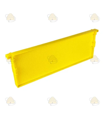 Dadant US Hoffmann honeycomb window 159 mm full plastic yellow (each)